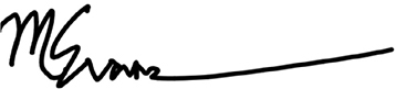The signature of Meredith R Evans.