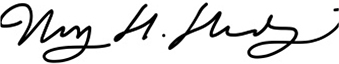 The signature of May Hong HaDuong.